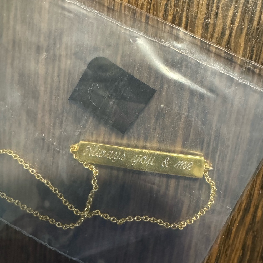 Gorjana engraved adjustable bracelet